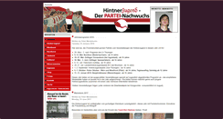 Desktop Screenshot of hintnerjugend.de